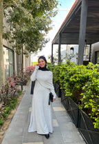 Knit Elegance dress Gray