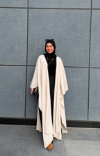 calam knit cardigan- Beige