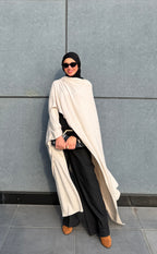 calam knit cardigan- Beige