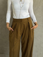 Classic Wide-Leg Pants