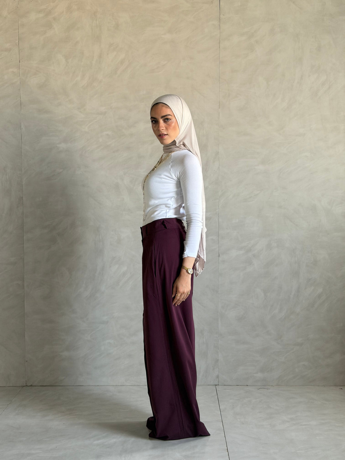 Classic Wide-Leg Pants