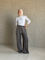 Classic Wide-Leg Pants