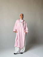 Oversized Long Linen Shirt