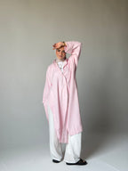 Oversized Long Linen Shirt