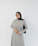 Knit Elegance dress Gray