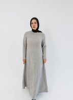 Knit Elegance dress Gray