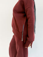 Cozy Winter Set Burgundy