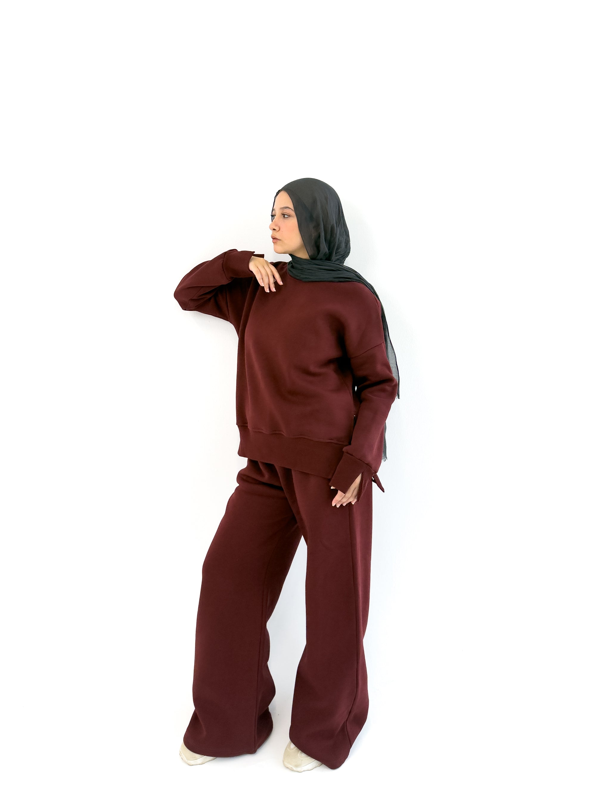 Cozy Winter Set Burgundy