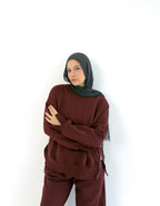 Cozy Winter Set Burgundy