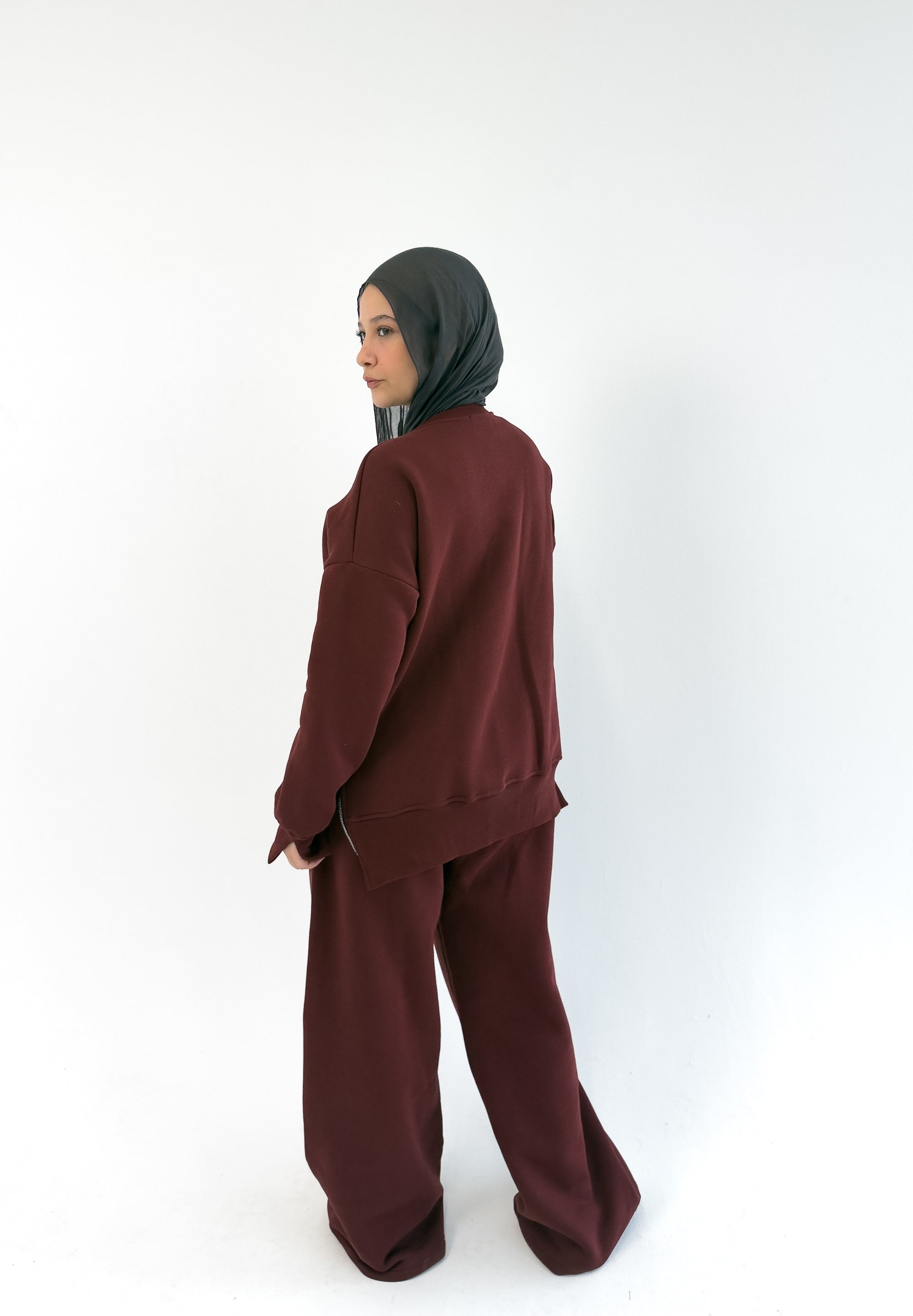 Cozy Winter Set Burgundy